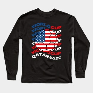 USA Qatar 2022 Long Sleeve T-Shirt